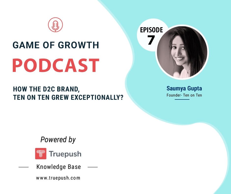Game of Growth Podcast: How D2C brand-Ten on Ten grew exceptionally?