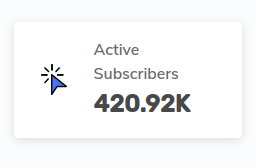 Active Subscribers